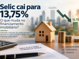 Selic cai para 13,75%: o que muda no financiamento imobili�rio?
